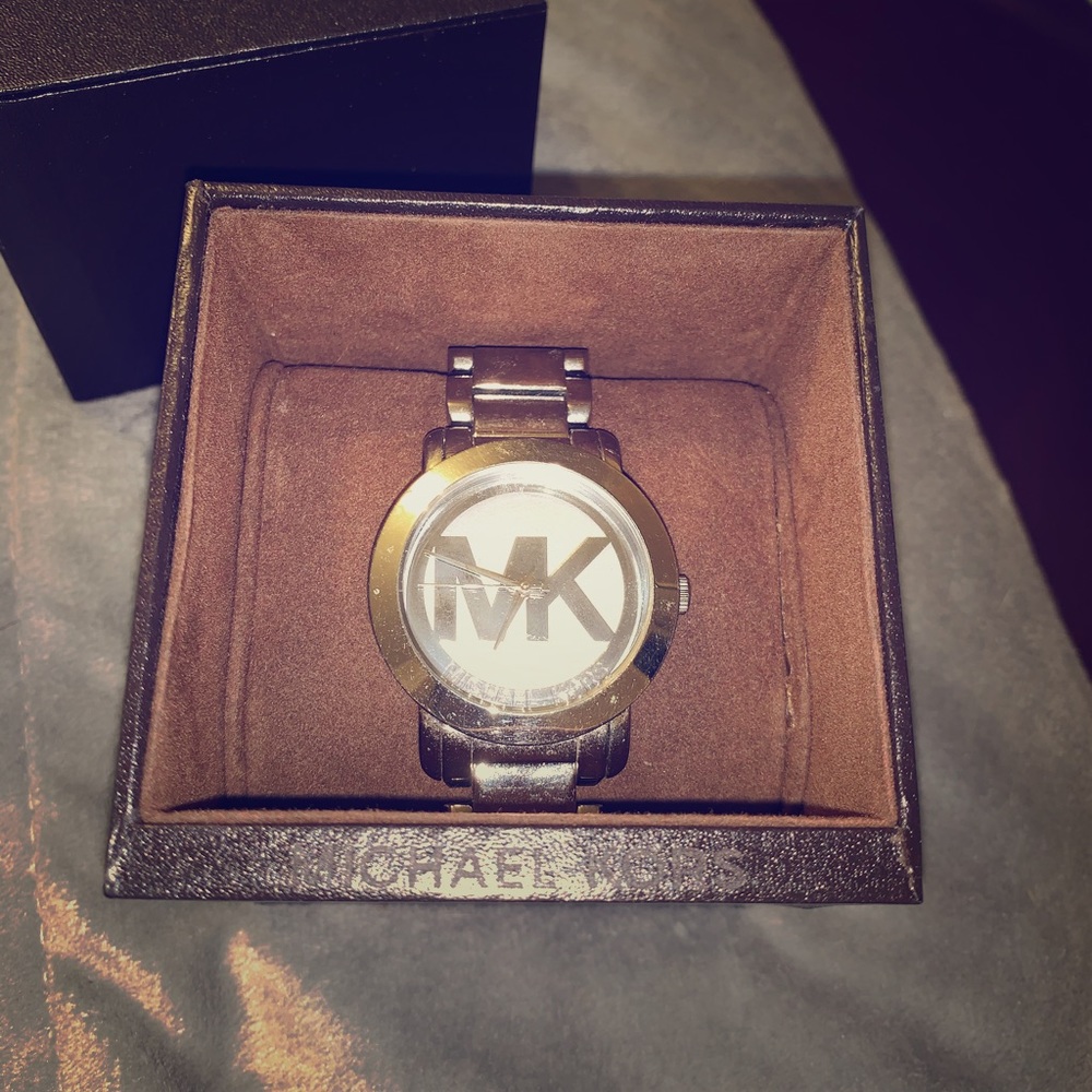 Michael Kors Silver MK Watch